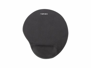 Natec Marmot / ergonomisches Polster / schwarz
