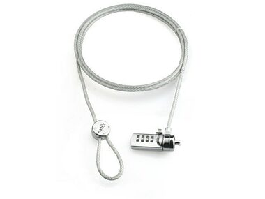 Natec Lobster / Kabel-Zahlenschloss für Laptops / 4-stellige Zahlenkombination / 1,8 m