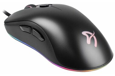 Arozzi FAVO2 Ultra Light schwarz / Gaming-Maus / optischer Sensor / USB / Rechtshänder / 16.000 dpi / 6 Tasten / RGB