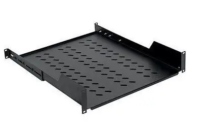 Legrand EvoLine 2-Punkt-Regal für 19"-Schrank / 2HE / Tiefe 550 mm / Tragkraft 50 kg