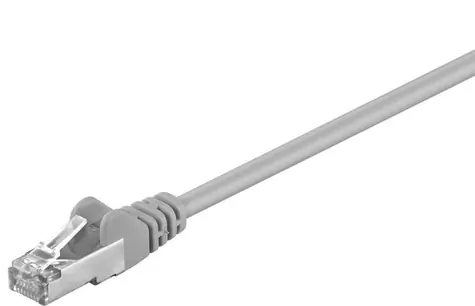 Goobay 50129 CAT 5e 3M grau / FTP Patchkabel
