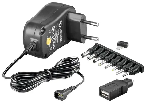 Goobay Universal-Netzteil 3-12V/600mA mit USB