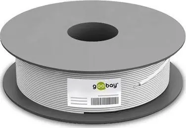 Goobay 68710 CAT 5e Netzwerkkabel U/UTP 100 m grau