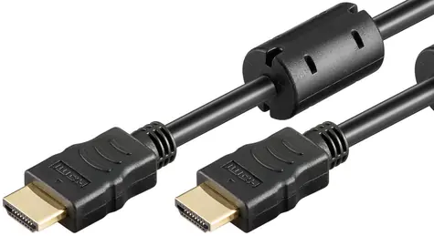 Goobay 31911 High Speed HDMI Kabel mit Ethernet 10 m schwarz