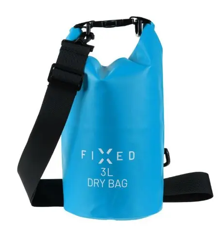 FIXED Dry Bag 3L blau / Wasserdichte Tasche / Maße: 320 x 220 x 20mm