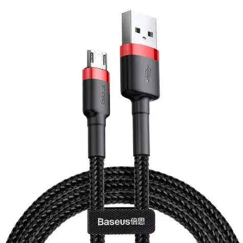 Baseus CAMKLF-C91 Kabel USB-A (M) - Micro USB (M) 2 m schwarz 
