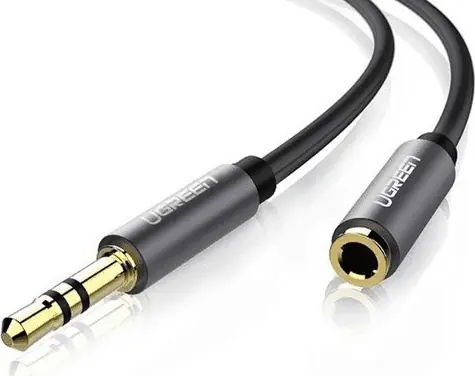 Ugreen AV118 Verlängerungskabel 3,5 mm Klinke (MF) 5 m schwarz