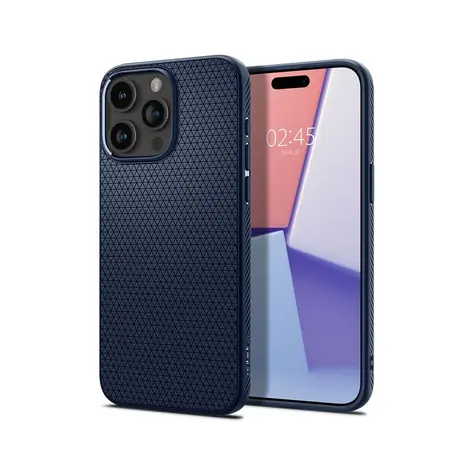 Spigen Liquid Air Schutzhülle für Apple iPhone 15 Pro Max blau