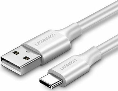 Ugreen Kabel USB-A (M) - USB-C (M) 1,5 m weiß / QC3.0