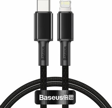 Baseus CATLGD-01 Kabel USB-C (M) - Lightning (M) 1 m schwarz / 20W