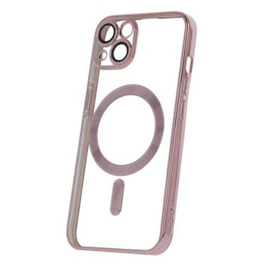 CPA Mag Color Chrome Silikon-TPU-Hülle für Apple iPhone 13 Roségold