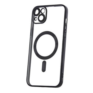 CPA Mag Color Chrome Silikon-TPU-Hülle für Apple iPhone 14 schwarz