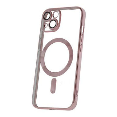 CPA Mag Color Chrome Silikon-TPU-Hülle für Apple iPhone 14 Roségold