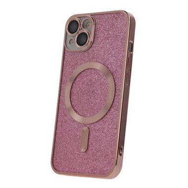 CPA Mag Glitter Chrome Silikon-TPU-Hülle für Apple iPhone 12 rosa