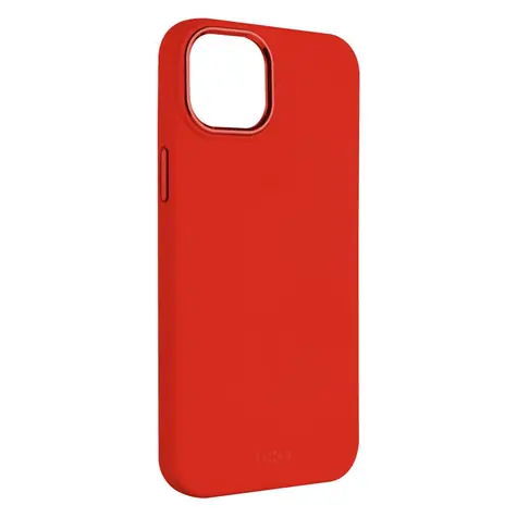 FIXED MagFlow Back Cover mit MagSafe-Unterstützung für Apple iPhone 15 Rot