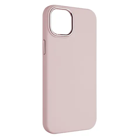 FIXED MagFlow Back Cover mit MagSafe-Unterstützung für Apple iPhone 15 Pink