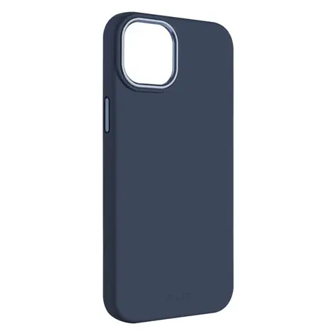 FIXED MagFlow-Rückseite mit MagSafe-Halterung für Apple iPhone 15 PLUS, Blau