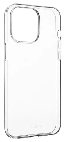 FIXED Skin Ultradünne TPU Gel Hülle für Apple iPhone 15 Pro Max klar / 0,6 mm