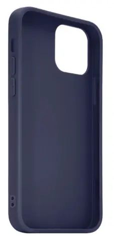 FIXED Story Gummierte Rückseite für Apple iPhone 15 Pro Max Blau