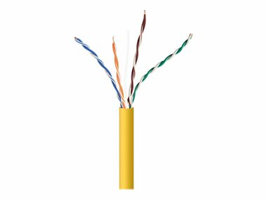 Gembird UPC-5004E-SOL-Y UTP CAT5 305 m Gelb / CCA