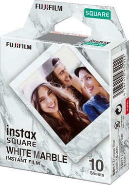 Fujifilm Instax Square Film Marmor 10 Stück / Sofortbildfilm / 86 x 72 mm 