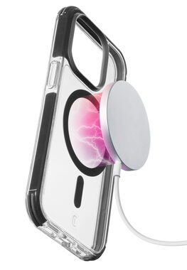 CellularLine Tetra Force Strong Guard Mag Schutzhülle mit Magsafe-Unterstützung für Apple iPhone 15 klar