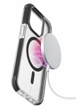 CellularLine Tetra Force Strong Guard Mag Schutzhülle mit Magsafe-Unterstützung für Apple iPhone 15 Pro Max klar