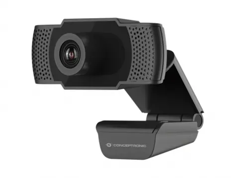 Conceptronic AMDIS01B schwarz / Webcam / 1080p30 / Betrachtungswinkel 90° / USB 2.0 / 1,5m