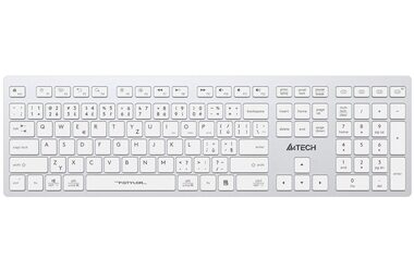 A4Tech FBX50C weiß / Kabellose Tastatur / CZ/ SK / Bluetooth 