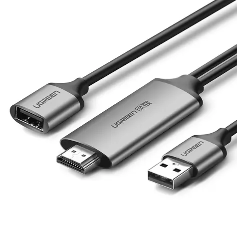 Ugreen Kabel USB-C (M) - HDMI (M) 1,5 m schwarz / 4K 