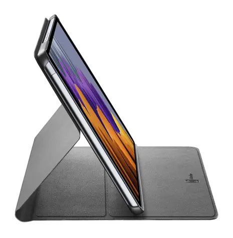 CellularLine Folio Case mit Ständer für Samsung Galaxy Tab S9+ schwarz