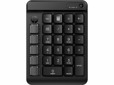 HP 430 Programmierbare kabellose Tastatur Schwarz / Ziffernblock / Bluetooth