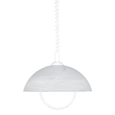 Luxera ALBERT Pendelleuchte E27 weiß / 60W / 35cm / IP20