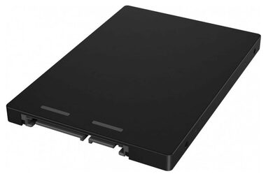 Icy Box IB-M2S253 schwarz / M.2 SATA auf 2,5" SATA Adapter / 30 auf 80 mm