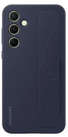 Samsung Backcover mit Band für Samsung Galaxy A55 schwarz