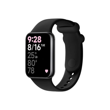 FIXED Silikonarmband Silikonarmband für XIAOMI SMART Band 8 Pro schwarz