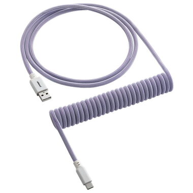 CableMod Classic Spiral- Cable USB-C - USB-A 1,5 m Rum-Rosinen-/Tastaturkabel