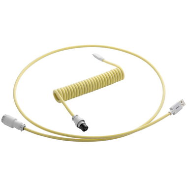 CableMod PRO Cable USB-C - USB-A 1,5 m Lemon Ice / Kabel für Tastatur