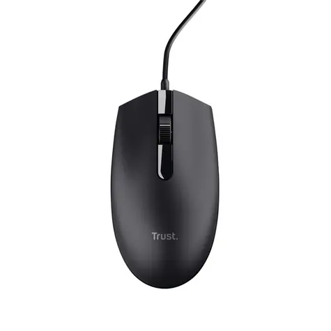 Trust TM-101 schwarz / Maus / optisch / 1200 DPI / 3 Tasten / USB-A  