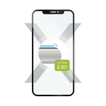 FIXED Full-Cover Schutzglas aus gehärtetem Glas für Huawei Nova 11 SE/12 SE schwarz / Verklebung über das gesamte Display 