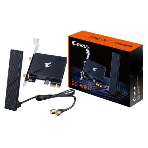 GIGABYTE GC-WIFI7 / PCI-E / WLAN+BT / 5800 MBit/s / BT 5.3