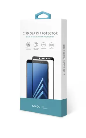 Epico 3D+ Glass Schutzglas für Samsung Galaxy S22 Ultra schwarz / mit Fingerabdruckausschnitt