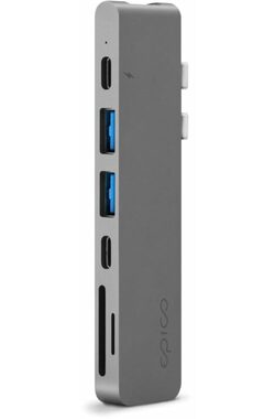 Epico USB-C Hub Pro, Space Grau