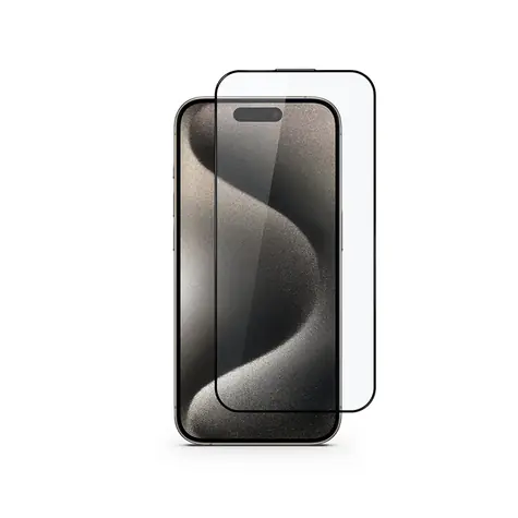 Epico Sapphire Edge to Edge Glass IM Schutzglas für Apple iPhone 15 Pro Max