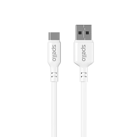 Spello-Kabel USB-C auf USB-A 1,2 m weiß