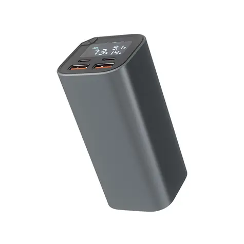 Epico Aluminium PD 20000 mAh Space Grau / Powerbank / 20000 mAh / PD 100W / 2x USB-A / 2x USB-C