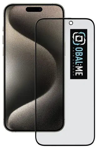 Obal:Me Privacy 5D Tempered Glass für Apple iPhone 15 Pro Max schwarz