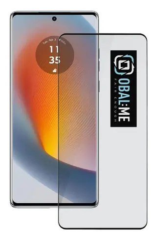 Obal:Me 5D Tempered Glass für Motorola Edge 50 Fusion schwarz