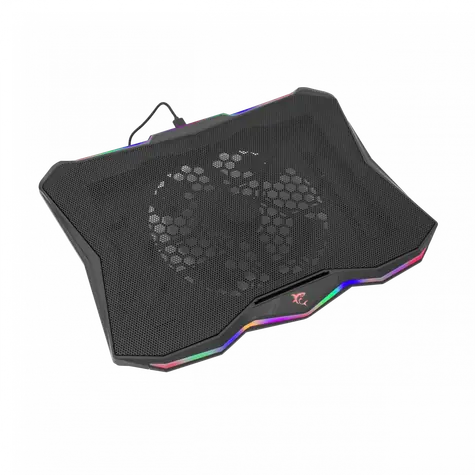 White Shark GCP-03 GLACIER schwarz / Laptop-Kühlpad / 17,3" / 170-mm-Lüfter