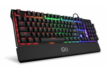 Connect IT GG schwarz / Gaming-Tastatur / mechanisch / RGB / USB-A / CZ/ SK-Layout